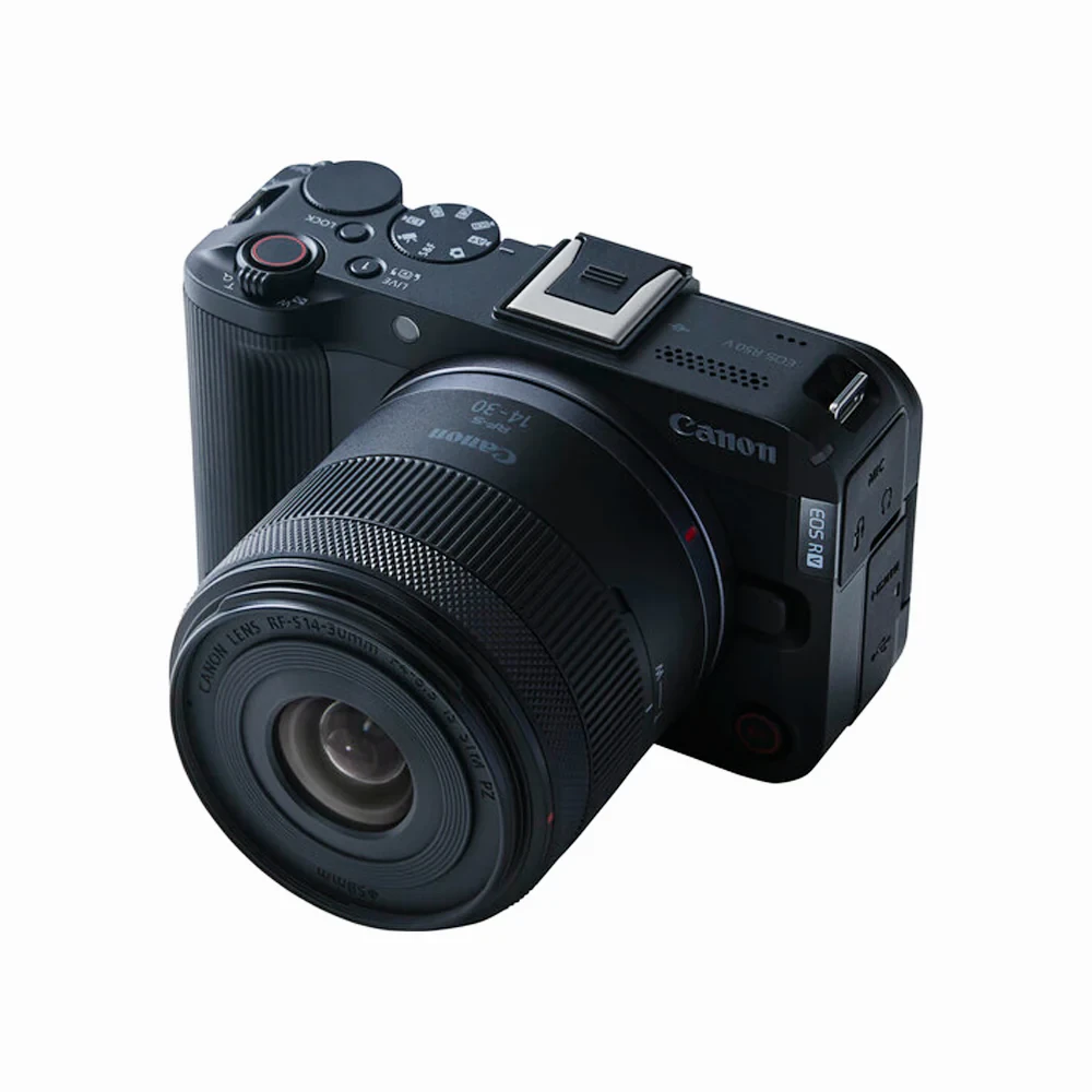 Canon EOS R50 V with 14-30mm lens
