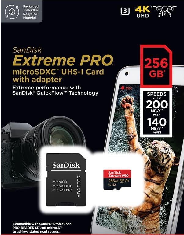 Sandisk 256GB MicroSD Card